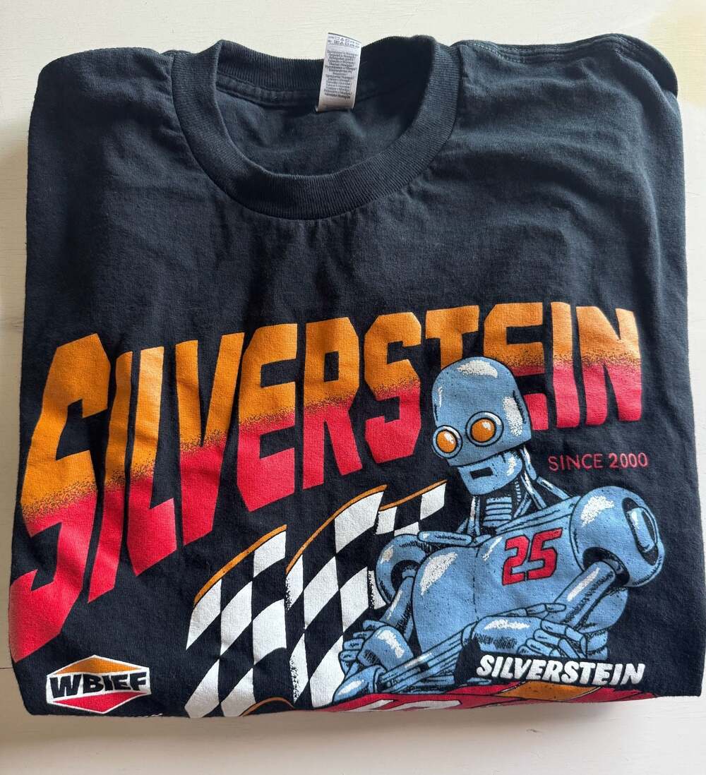 Silverstein Band Merch Unisex Long Sleeve T-Shirt Black XL Racecar